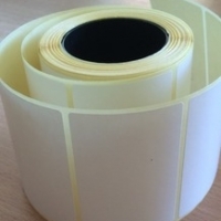 Thermal labels , Thermal ECO 58x40, roll 1000 pieces
